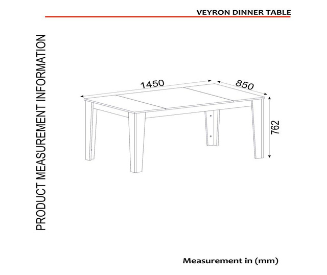 Blagovaonski stol Veyron