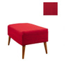 Bancheta Unique Design, Libre Red, rosu, 90x50x45 cm