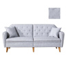 Canapea extensibila cu 3 locuri Unique Design, Susan Grey, gri, 202x83x82 cm