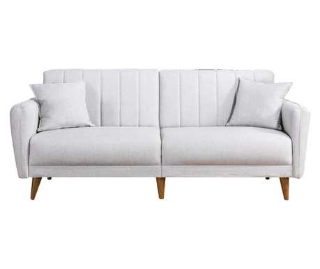 Tiffany Cream Kihúzható háromszemélyes kanapé