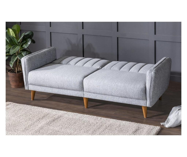 Tiffany Grey Kihúzható háromszemélyes kanapé