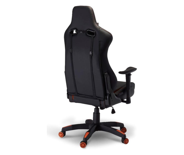 Luxe Orange and Black Gaming  szék