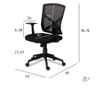 Uredska stolica Basic Black