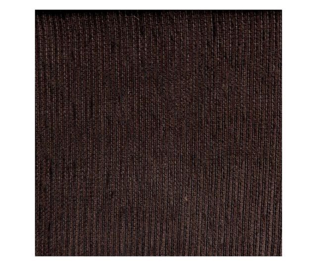 Husa ajustabila pentru canapea cu 3 locuri Eysa, Chenille Ties Brown, poliester, bumbac, 180x45x50 cm, maro