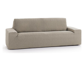 Premium Taupe Állítható kétszemélyes kanapé huzat 140x45x50 cm