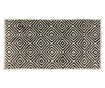 Mozaik Black Kilim szőnyeg 60x90 cm