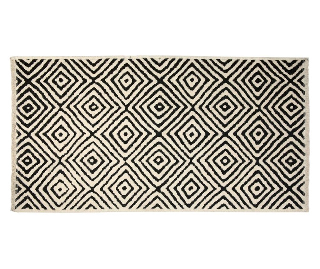 Preproga Kilim Mozaik Black 60x90 cm