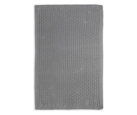 Pokrivač Knot Grey 130x170 cm