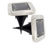 Set 2 solarnih svjetiljki Decky Square Silver