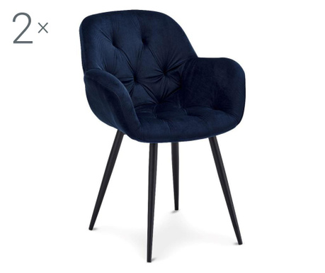 Set 2 scaune Salina Blue