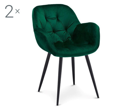 Set 2 scaune Salina Green