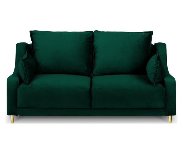 Pansy Bottle Green Kétszemélyes kanapé