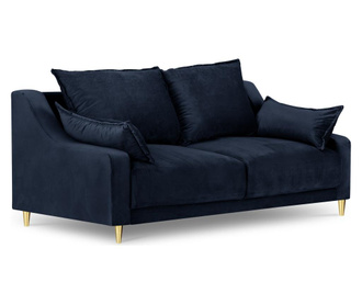 Pansy Dark Blue Kétszemélyes kanapé