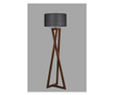 Lampadar Luin, corp din metal, max. 60 W, negru/maro alun