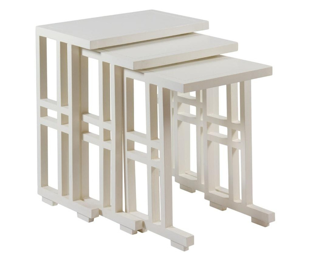 Nido White 3 darab Asztalka
