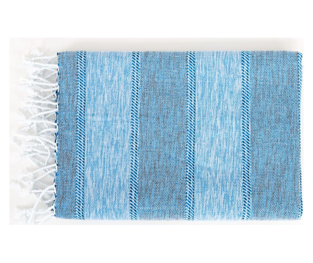 Ręcznik Pestemal Dominika Blue 90x170 cm