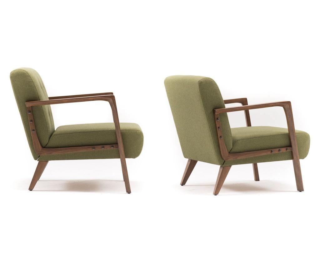 Kemer Armchair Green - 7