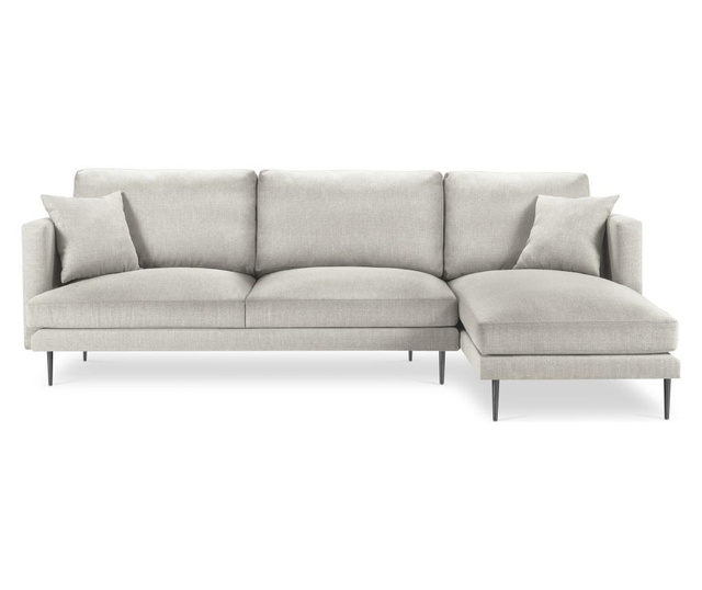 Desna kutna sofa za 4 osobe Piero Beige