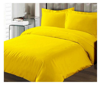 Спално бельо King Uni Yellow