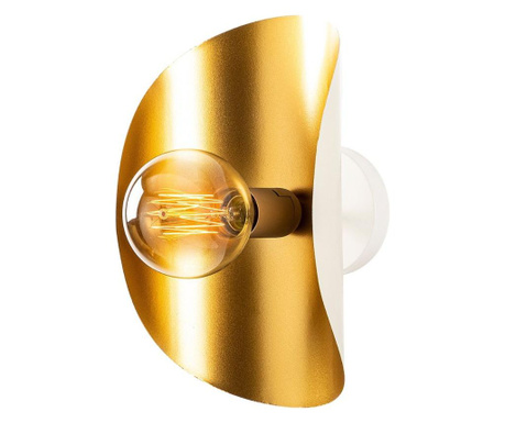 Zidna svjetiljka Sivani One White Gold