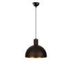 Stropna svjetiljka Sivani One Black Gold Round