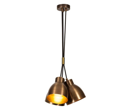 Závěsná lampa Sivani Three Vintage Round