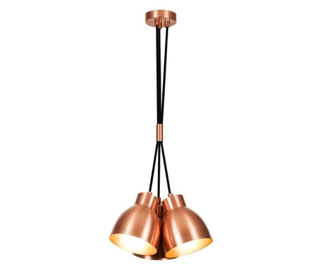 Lustra Sivani Three Copper Round