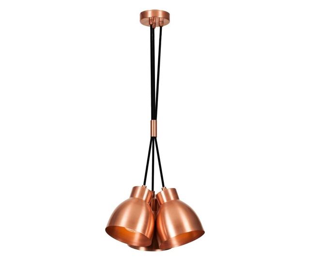 Lustra Sivani Three Copper Round
