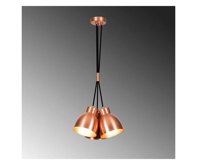 Lustra Sivani Three Copper Round