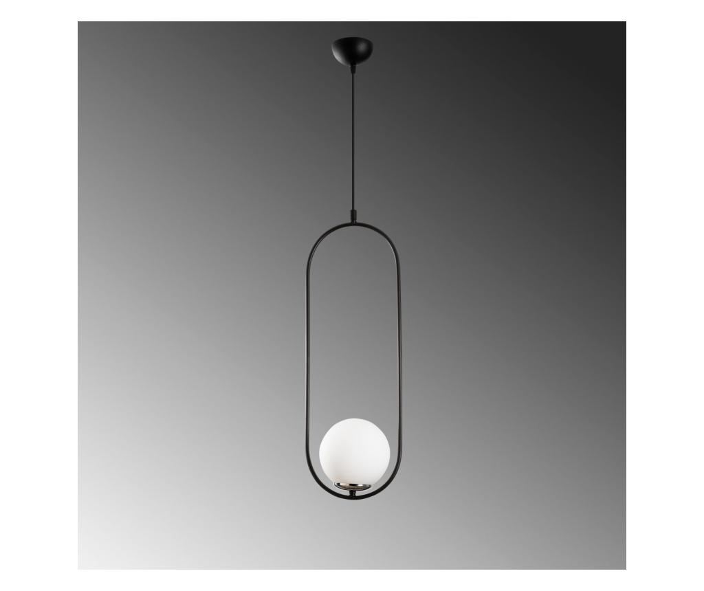 Závěsná lampa Mudoni One Black White - 3