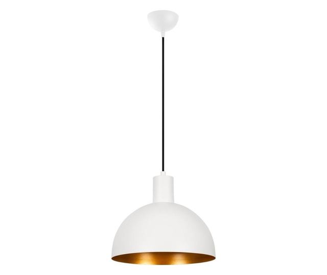 Stropna svjetiljka Sivani One White Gold Round