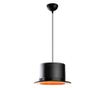 Lustra Fötr Sivani One Black Orange Round