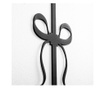 Aplica de perete Opviq, Asaf One Black, metal, max. 100 W, E27, negru, 57x15x28 cm