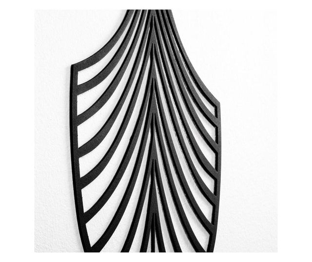 Aplica de perete Asaf One Black