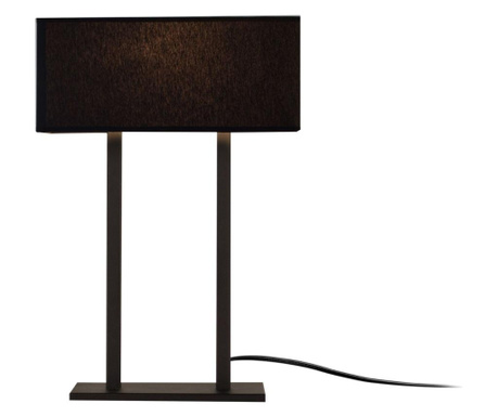 Lampa de masa Noor, Salihini One Black, metal, max. 100 W, E27, negru, 35x15x52 cm