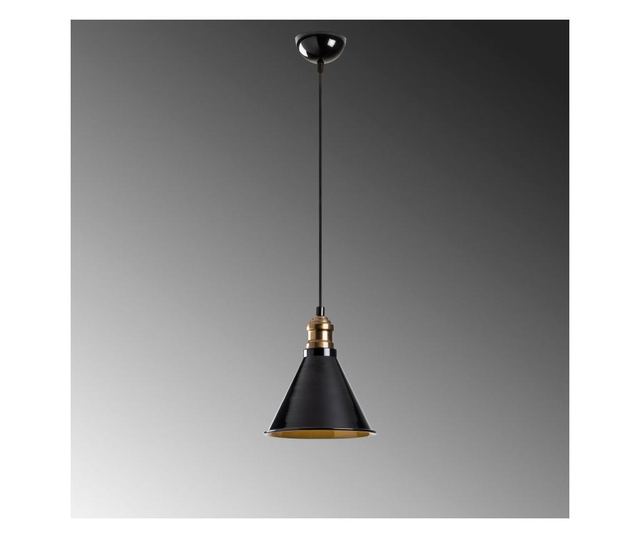 Stropna svjetiljka Berceste One Black Round