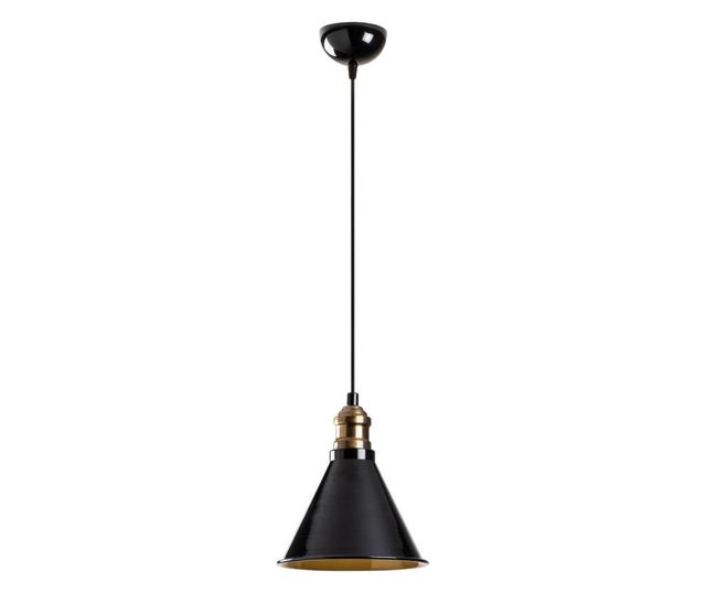 Stropna svjetiljka Berceste One Black Round