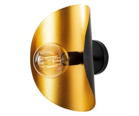 Zidna svjetiljka Sivani One Black Gold