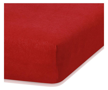Κάλυμμα κρεβατιού με λάστιχο Ruby Red 200x200 cm