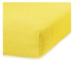 Donja elastična plahta Ruby Yellow 80x200 cm