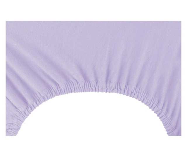 Donja elastična plahta Nephrite Violet 160x200 cm