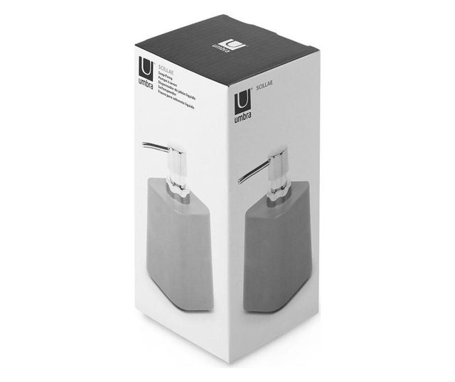Dispenser pentru sapun lichid Umbra, melamina, 9x8x17 cm