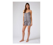 Ženska pižama kratke hlače Floral s Grey 38-40