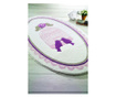Fürdőszoba szőnyeg Confetti, Birdcage  Beige
Purple
Green, antibakteriálisan kezelt poliamid, 80x130 cm, multicolor