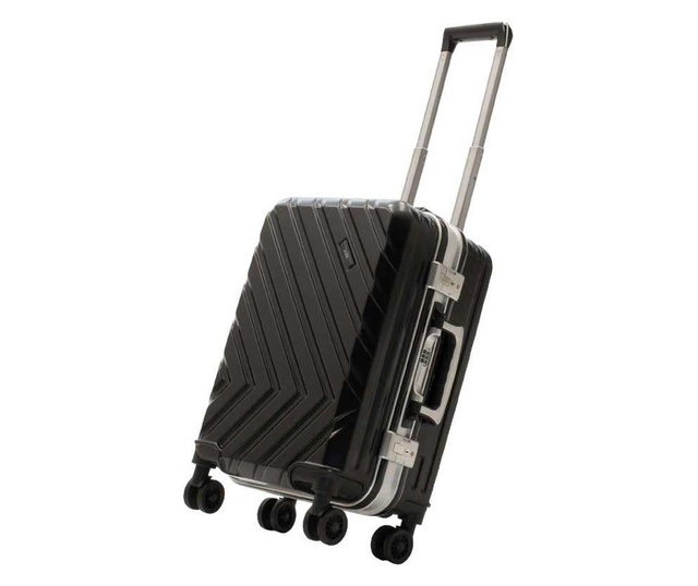 Ročna prtljaga Deluxe Pakoworld Black