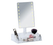 Oglinda cosmetica Wenko, plastic, 27x16x36 cm, alb