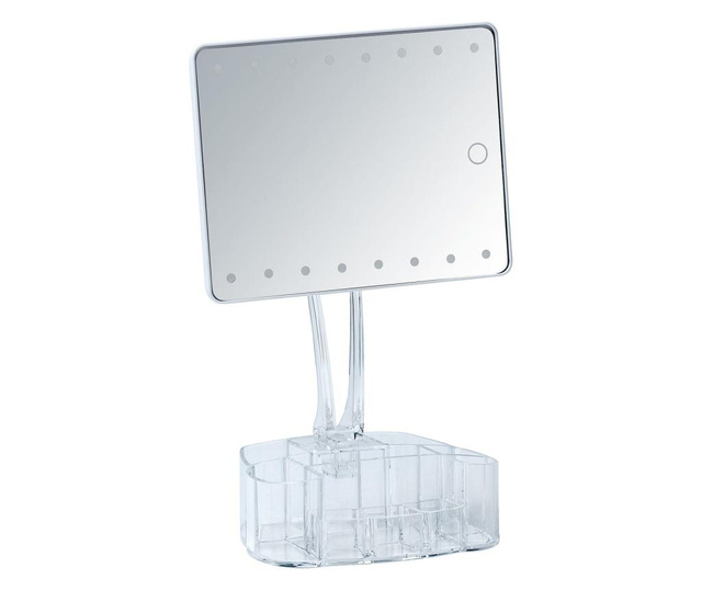 Oglinda cosmetica Wenko, plastic, 17x13x36 cm