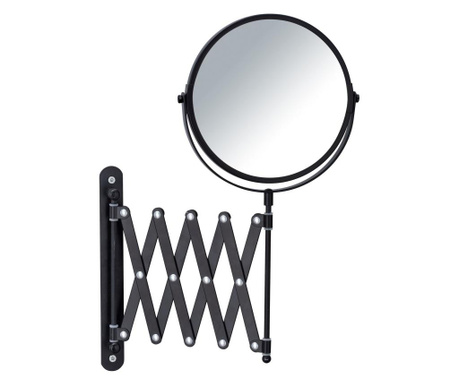 Oglinda cosmetica Wenko, metal, 6350x219x3739 cm, negru