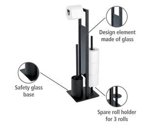WC-papír és kefe tartó