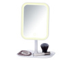 Oglinda cosmetica Wenko, plastic, 21x17x30 cm, alb